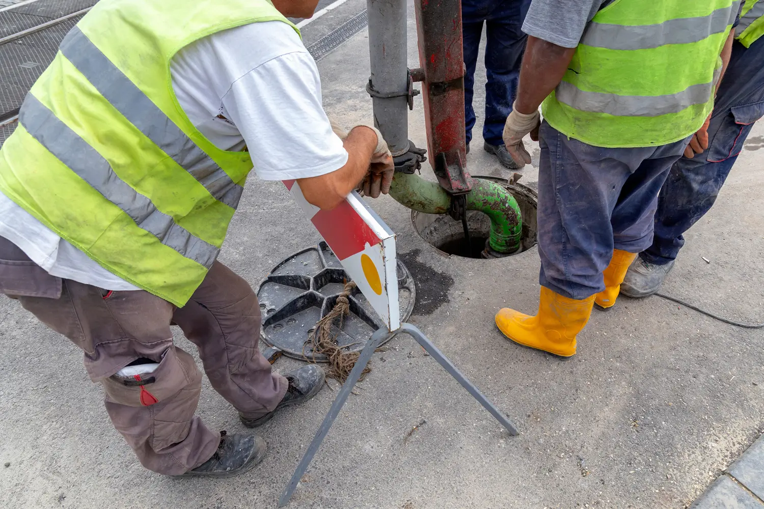 CCTV drain survey inspection in Gravesend